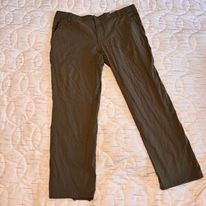 Weatherproof Vintage Men’s Pants 38x29 Olive Green